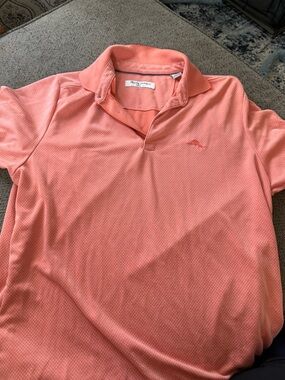 Tommy Bahama Coral Short-Sleeve Polo